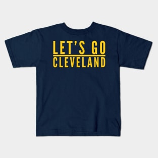 Let's Go Cleveland Kids T-Shirt